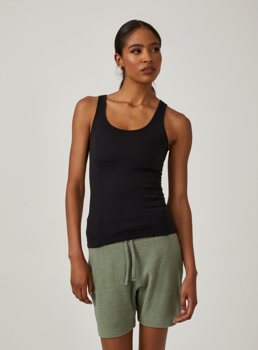 Women 7 Diamonds Tank | Core Ribbed Tank