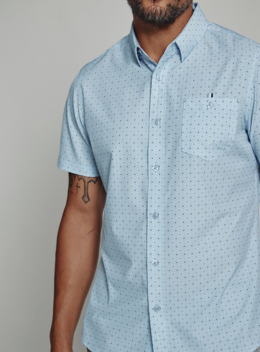 Men 7 Diamonds Short Sleeve | Prescott Short Sleeve Shirt