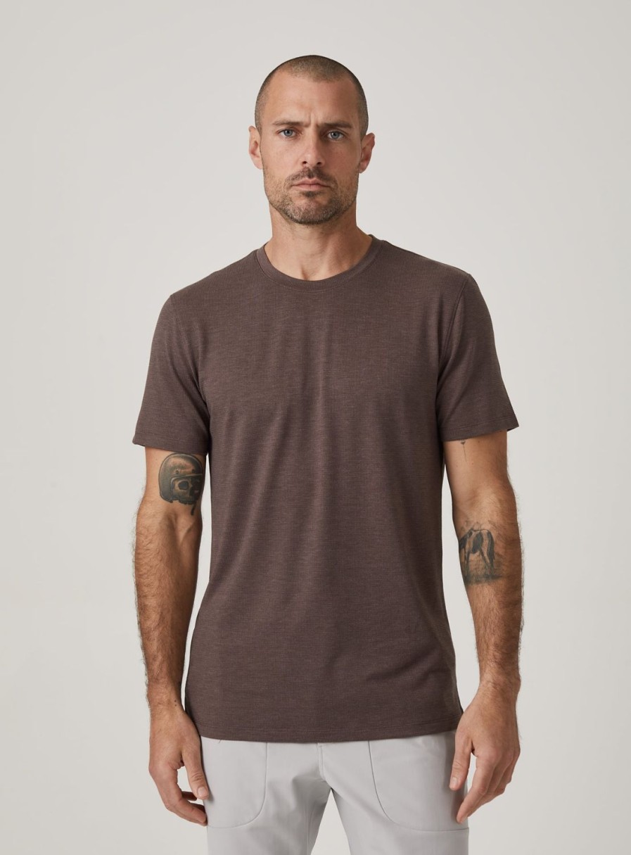 Men 7 Diamonds Tees & Henleys | Core Ribbed Tee