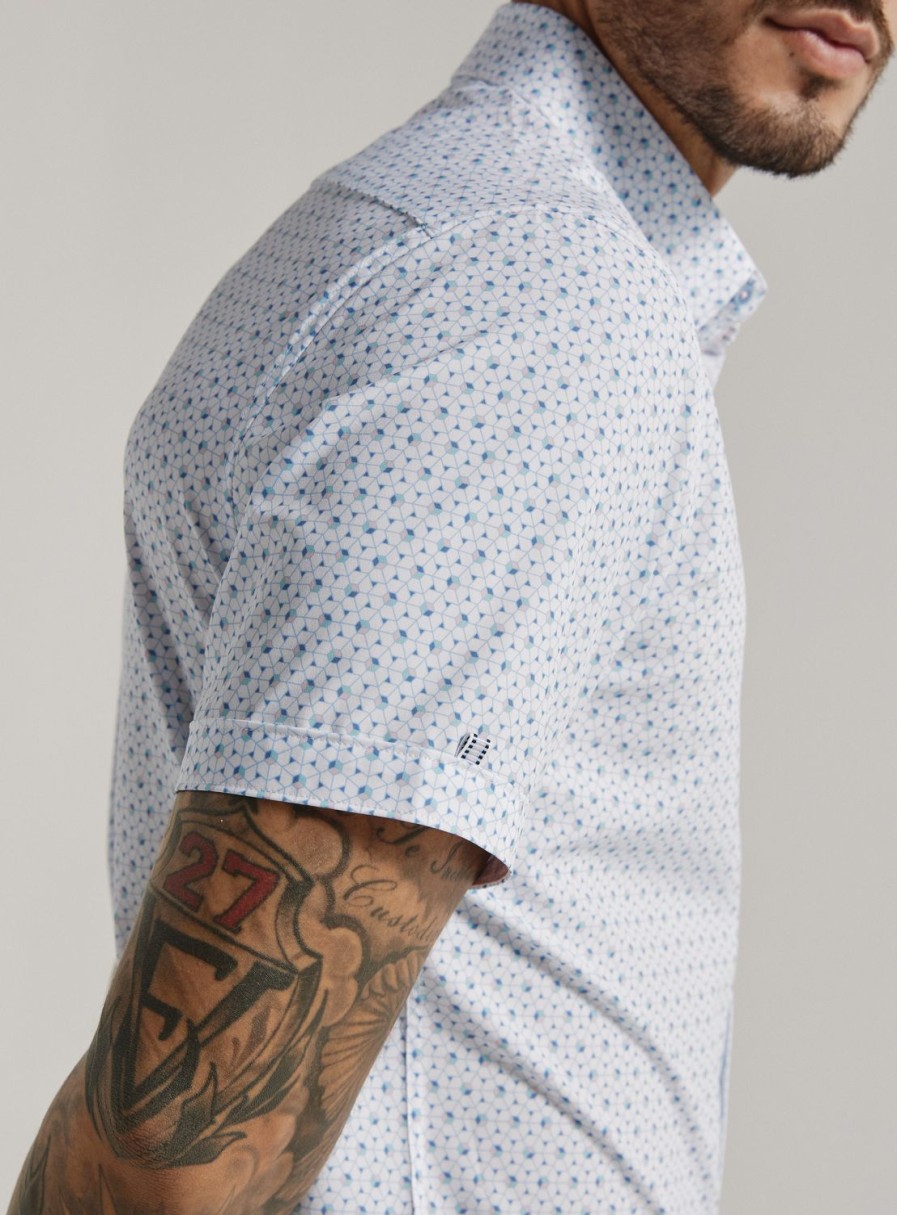 Men 7 Diamonds Short Sleeve | Ostin Short Sleeve Shirt