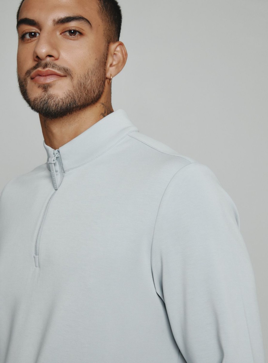 Men 7 Diamonds Pullovers | Rev Quarter-Zip