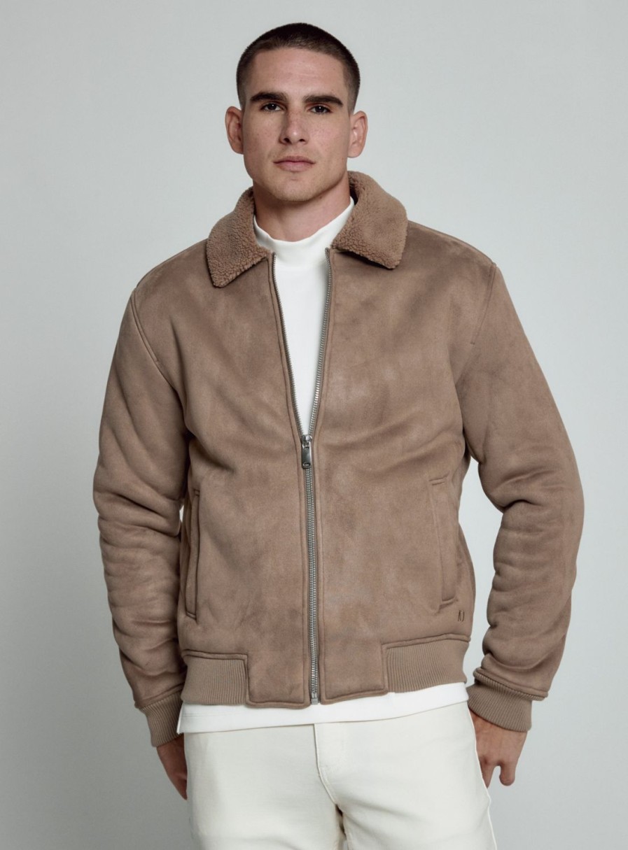 Men 7 Diamonds Jackets | Evolution Sherpa Bomber Jacket