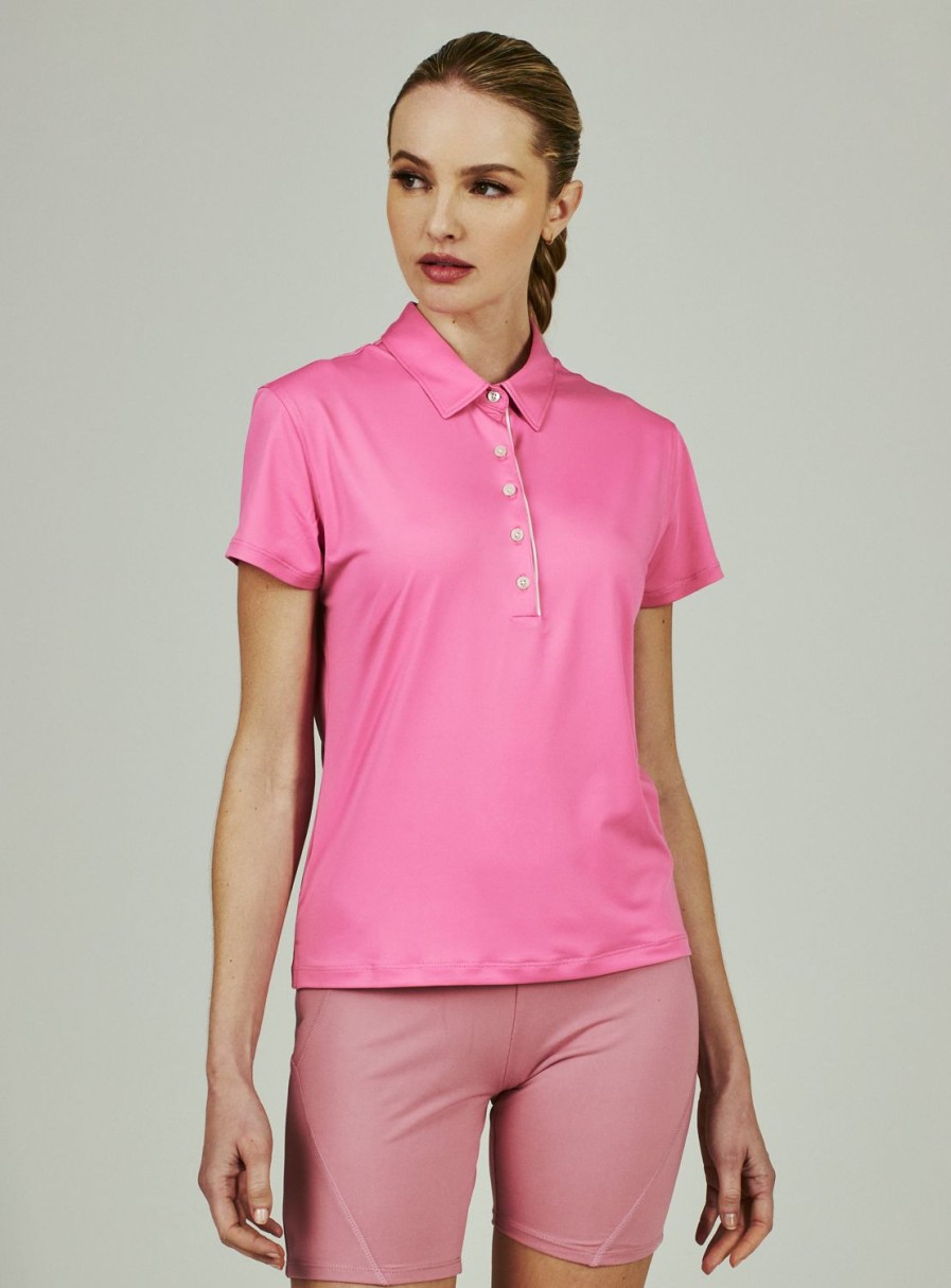 Women 7 Diamonds Short Sleeve | Sade Polo