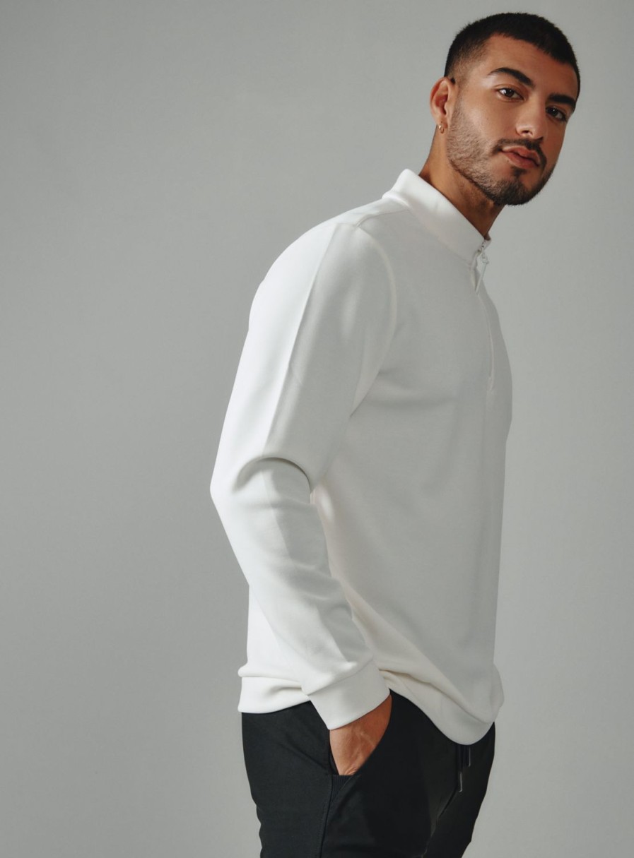 Men 7 Diamonds Pullovers | Rev Quarter-Zip