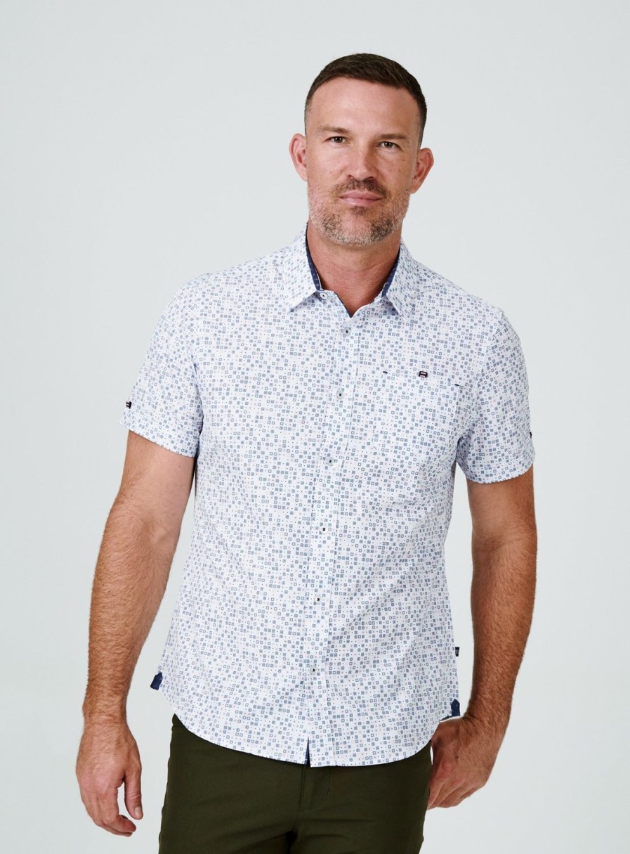 Men 7 Diamonds Short Sleeve | Fancy Like Short Sleeve Shirt