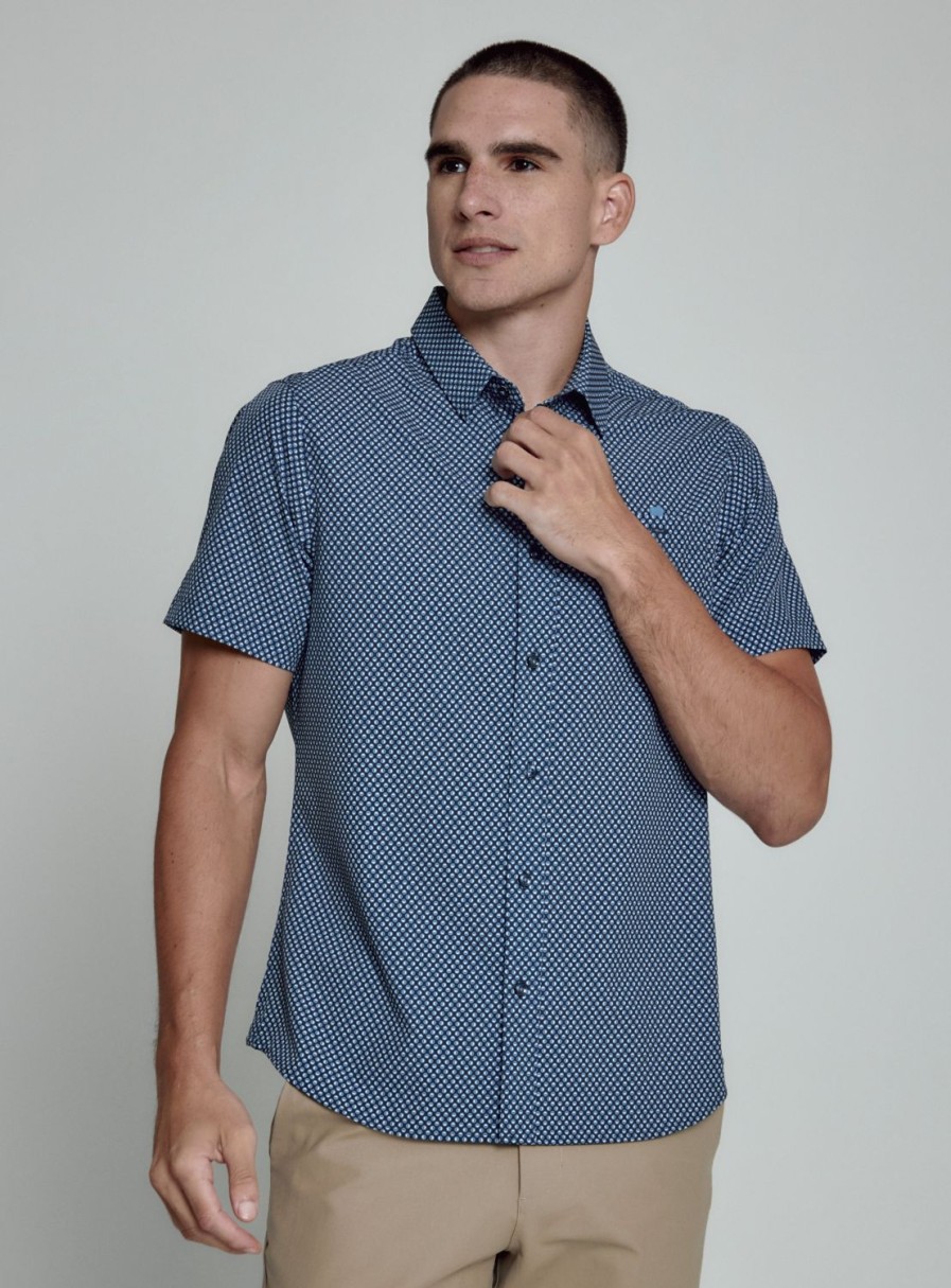 Men 7 Diamonds Short Sleeve | Santino Short Sleeve Shirt