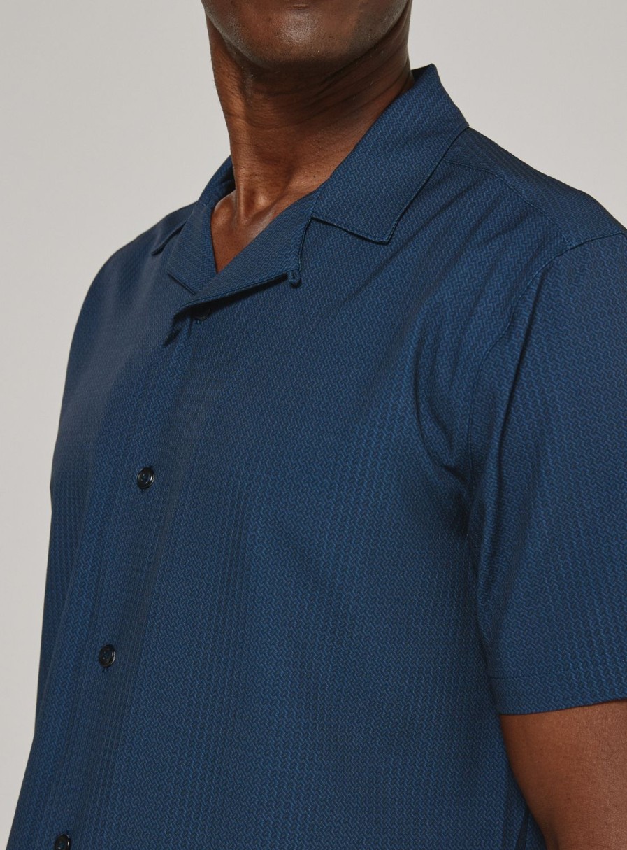 Men 7 Diamonds Short Sleeve | Paulo Camp Shirt