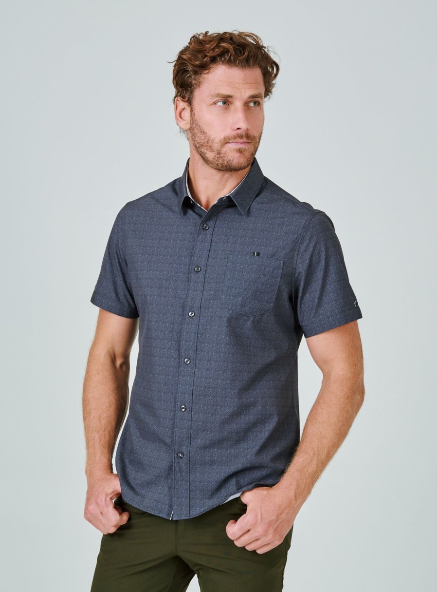 Men 7 Diamonds Short Sleeve | Monti Short Sleeve Shirt