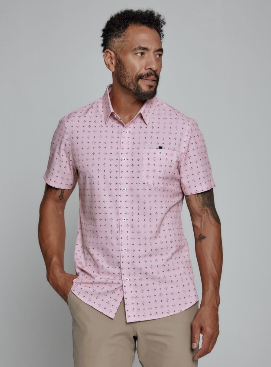 Men 7 Diamonds Short Sleeve | Ronin Short Sleeve Shirt