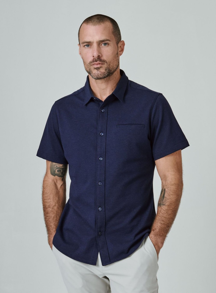 Men 7 Diamonds Short Sleeve | Seville Short Sleeve Shirt