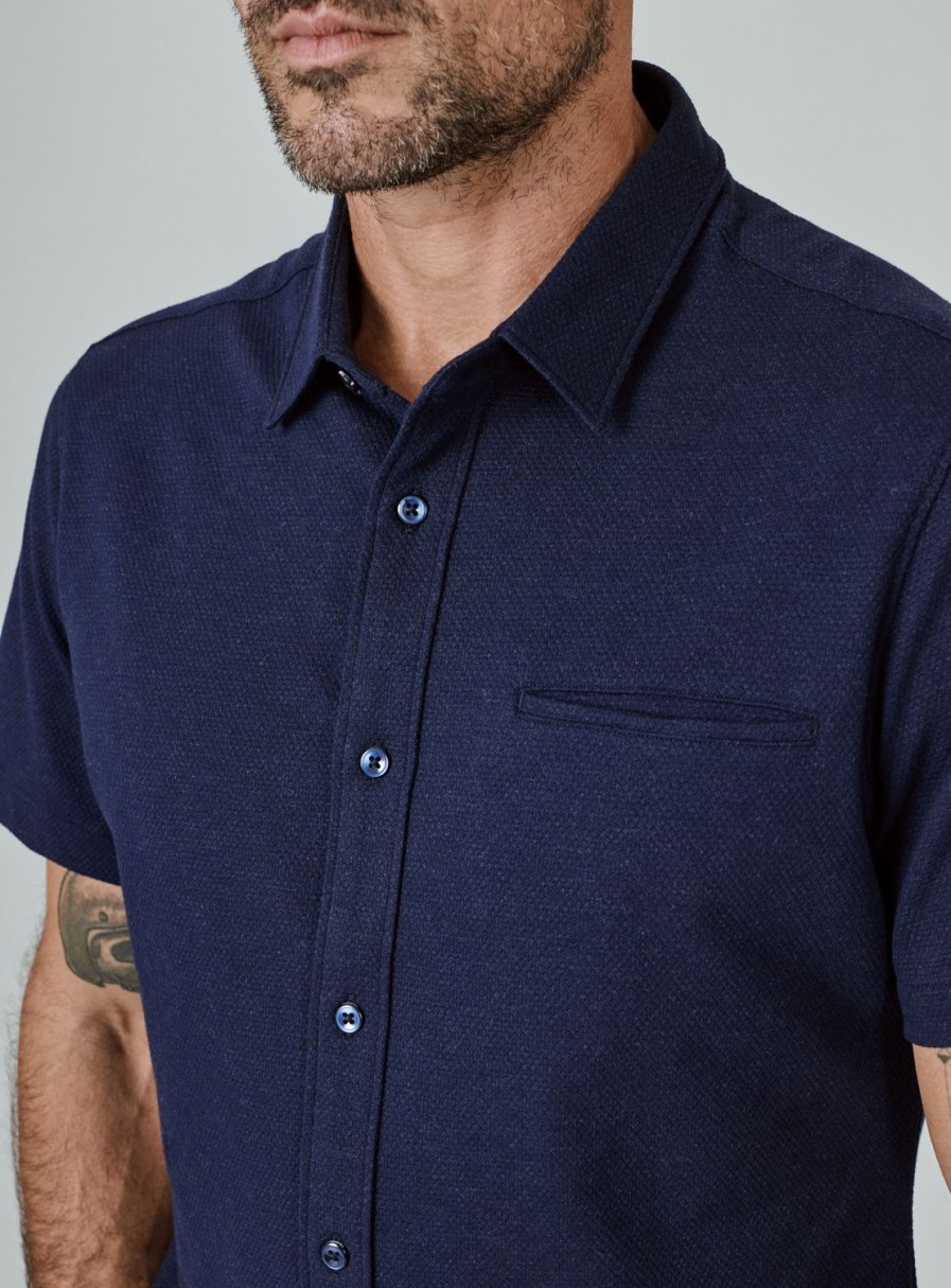 Men 7 Diamonds Short Sleeve | Seville Short Sleeve Shirt