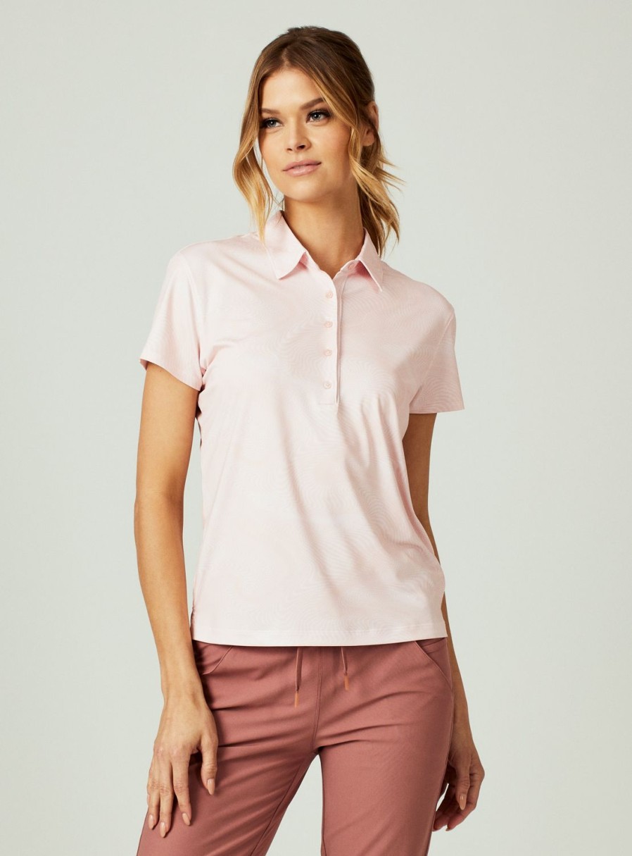 Women 7 Diamonds Short Sleeve | Capri Polo