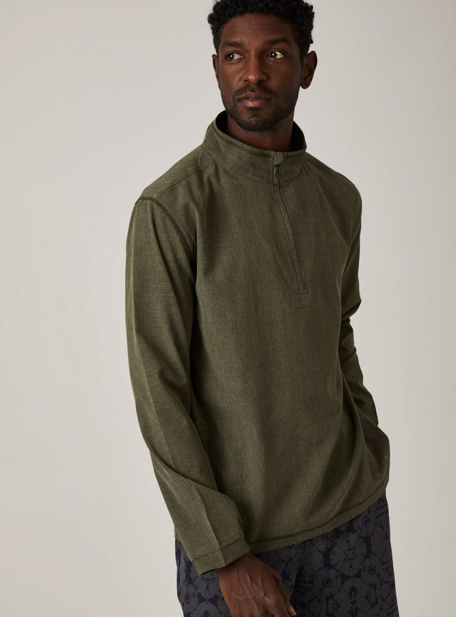 Men 7 Diamonds Pullovers | Oxygenate Quarter-Zip Pullover