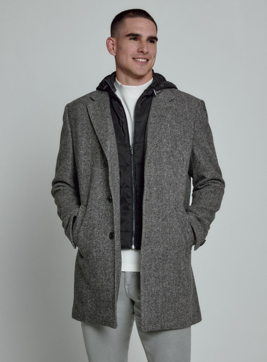 Men 7 Diamonds Jackets | The Downtown Overcoat