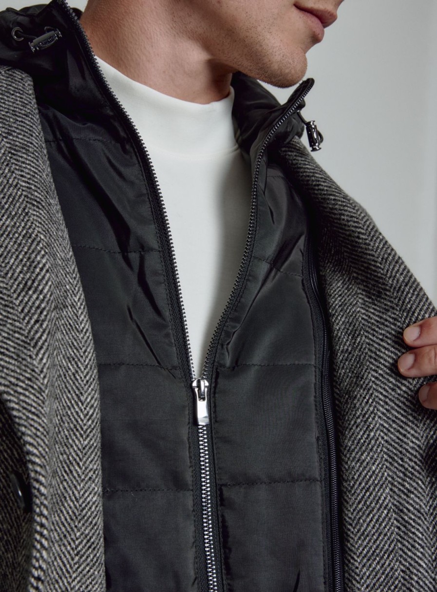 Men 7 Diamonds Jackets | The Downtown Overcoat