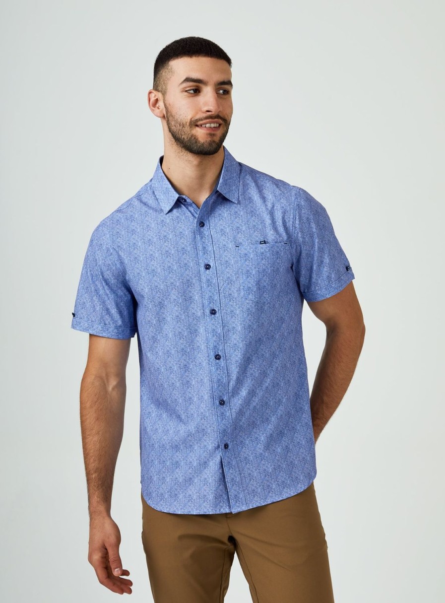 Men 7 Diamonds Short Sleeve | Athens Short Sleeve Shirt