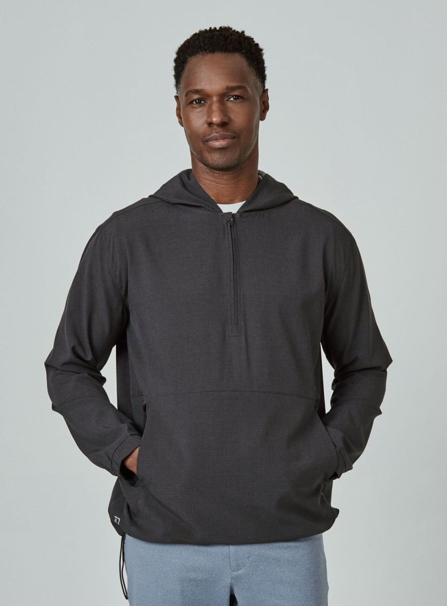 Men 7 Diamonds Hoodies | Oxygenate Quarter-Zip Hoodie