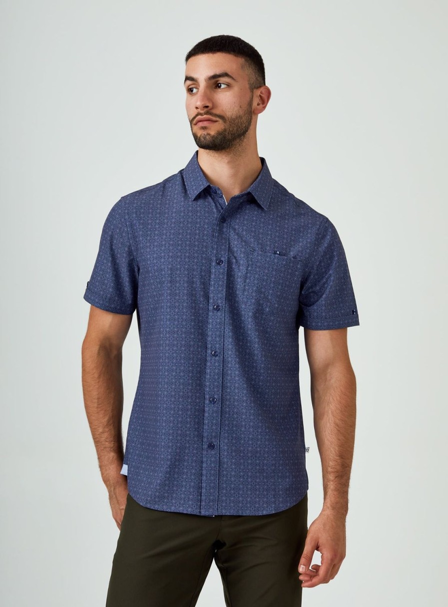 Men 7 Diamonds Short Sleeve | Casablanca Short Sleeve Shirt