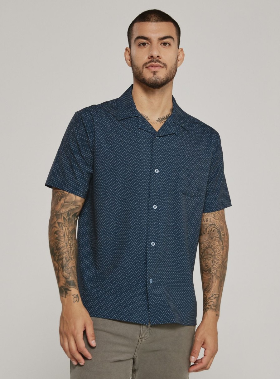 Men 7 Diamonds Short Sleeve | Callah Camp Shirt