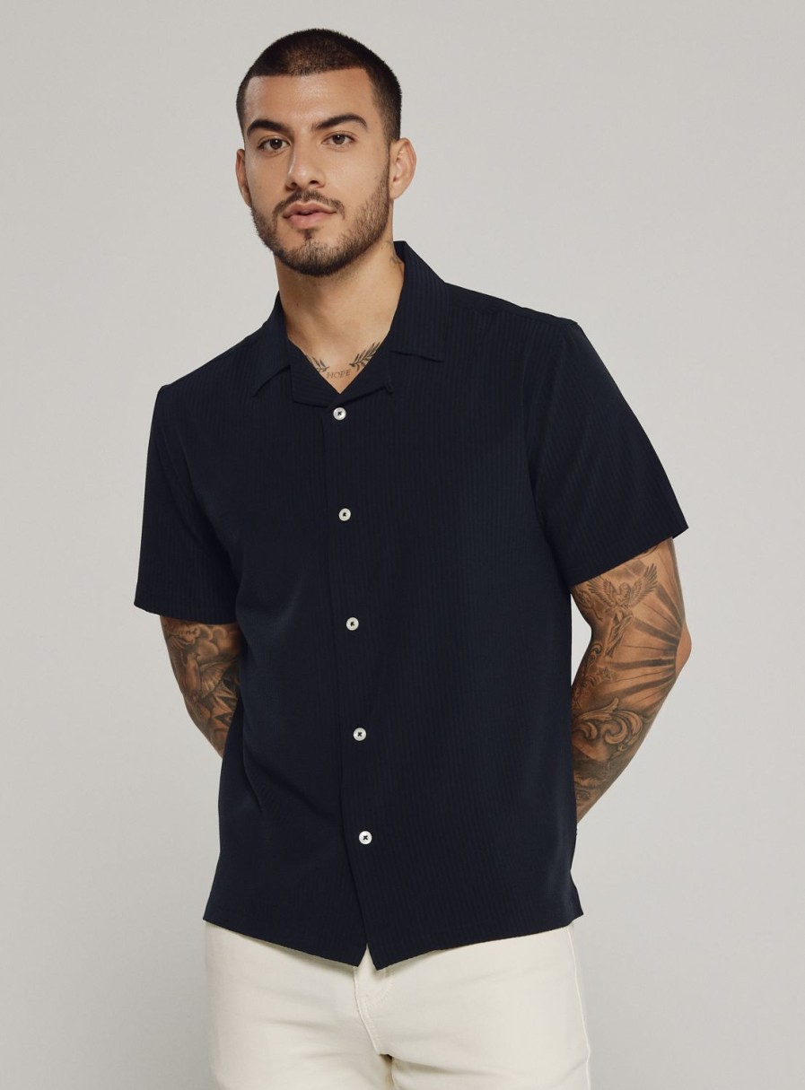 Men 7 Diamonds Short Sleeve | Vance Camp Shirt