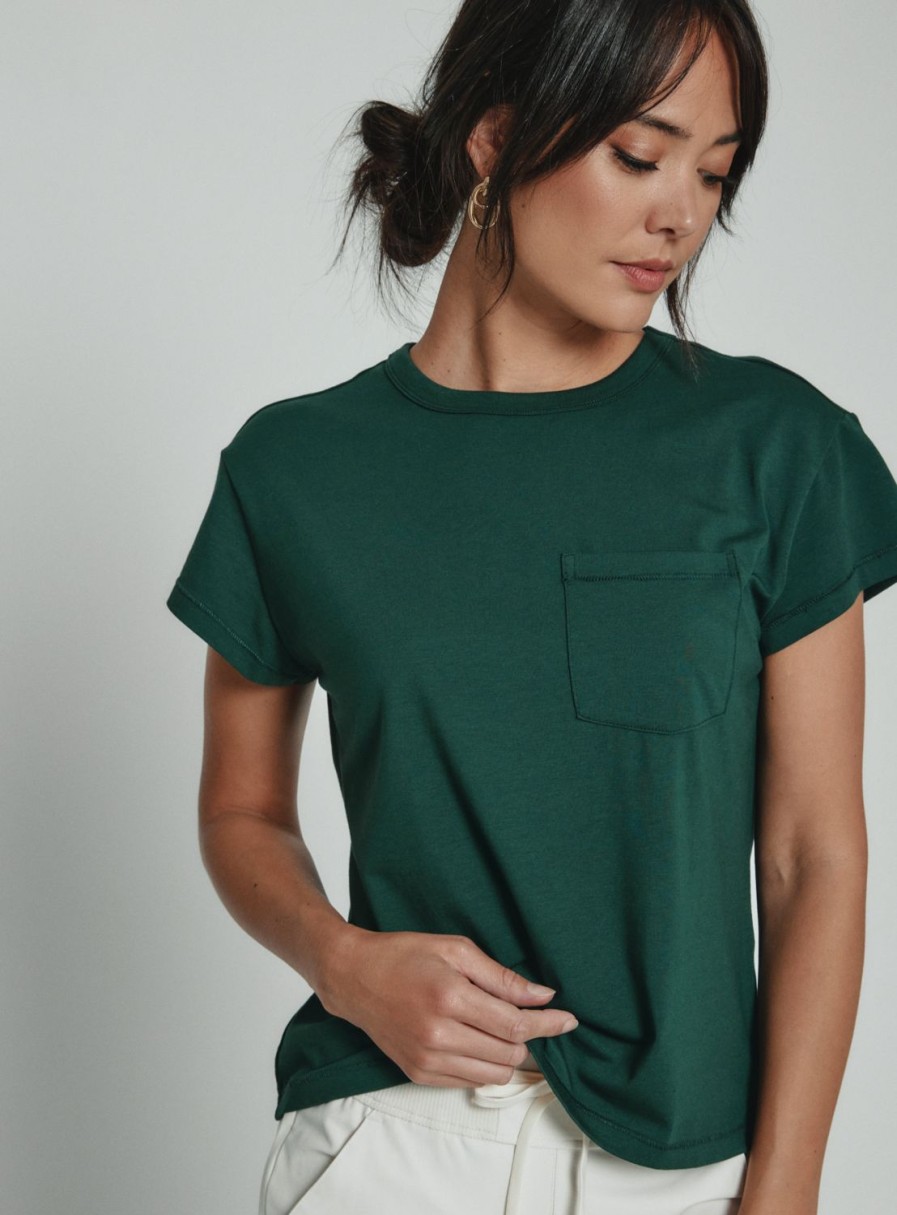 Women 7 Diamonds Short Sleeve | Relaxed Pocket Tee