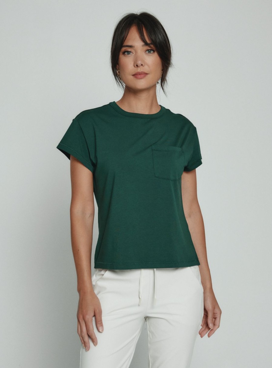 Women 7 Diamonds Short Sleeve | Relaxed Pocket Tee