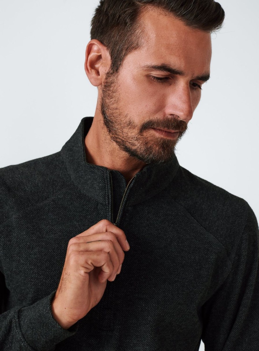 Men 7 Diamonds Pullovers | Generation Twill Quarter Zip Pullover