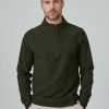 Men 7 Diamonds Pullovers | Generation Twill Quarter Zip Pullover