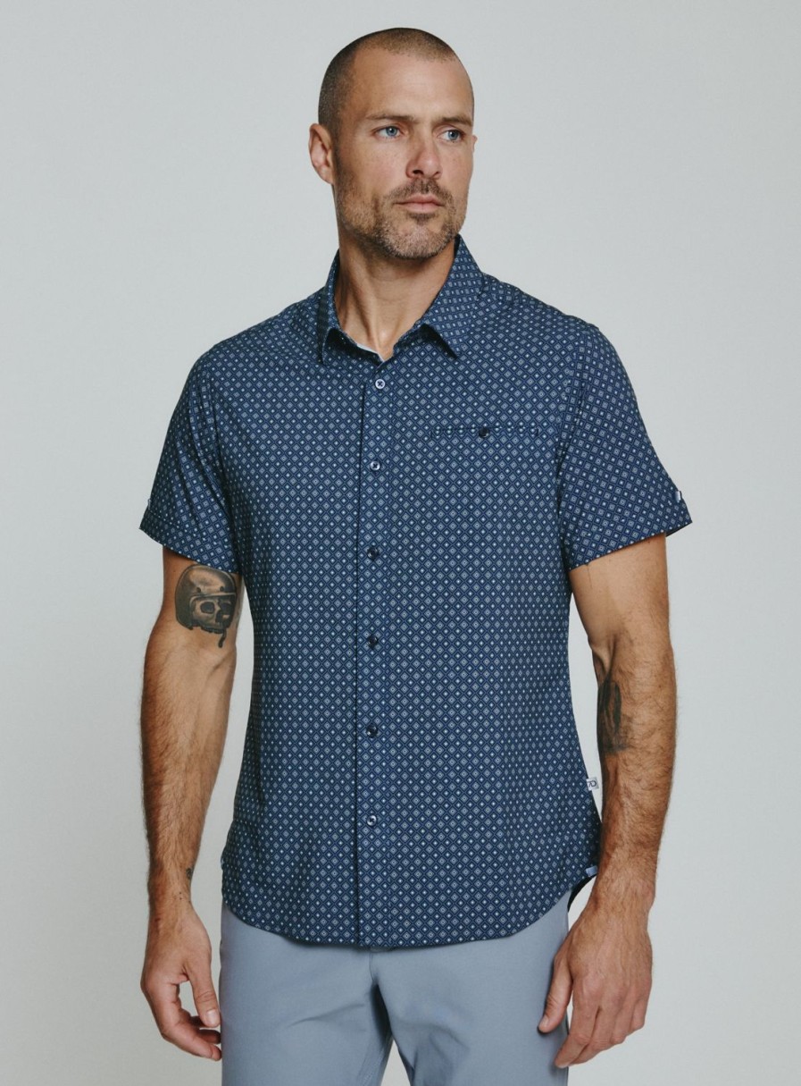 Men 7 Diamonds Short Sleeve | Lithos Short Sleeve Shirt