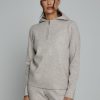 Women 7 Diamonds Hoodies | Zoe Half-Zip Hoodie