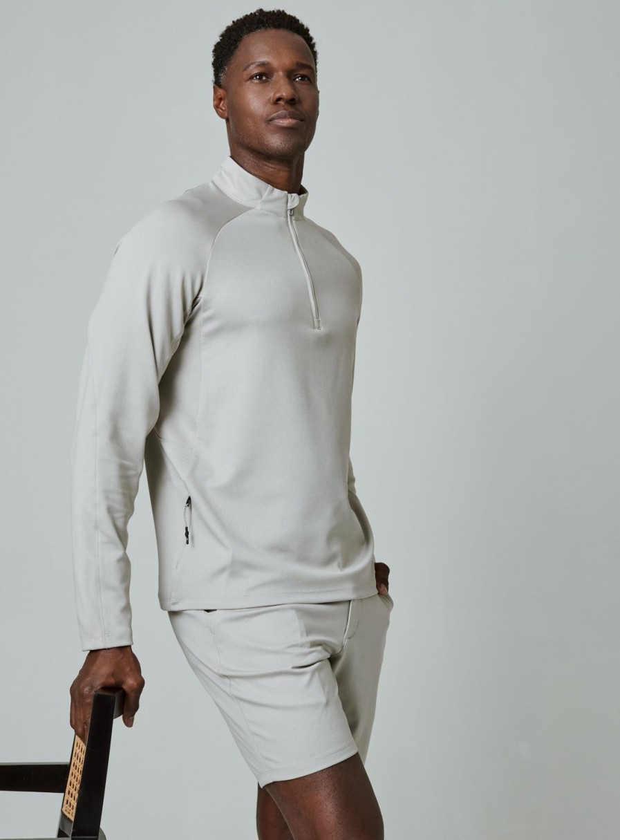 Men 7 Diamonds Pullovers | A Game Quarter Zip Pullover