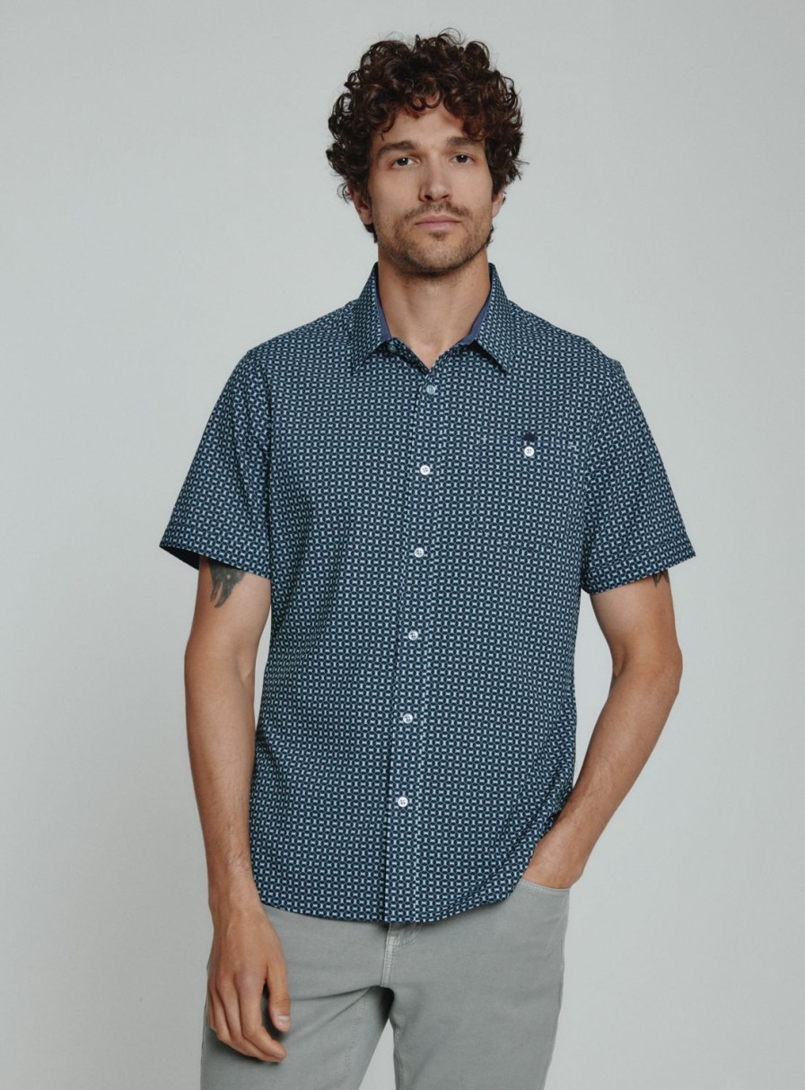 Men 7 Diamonds Short Sleeve | Halden Short Sleeve Shirt