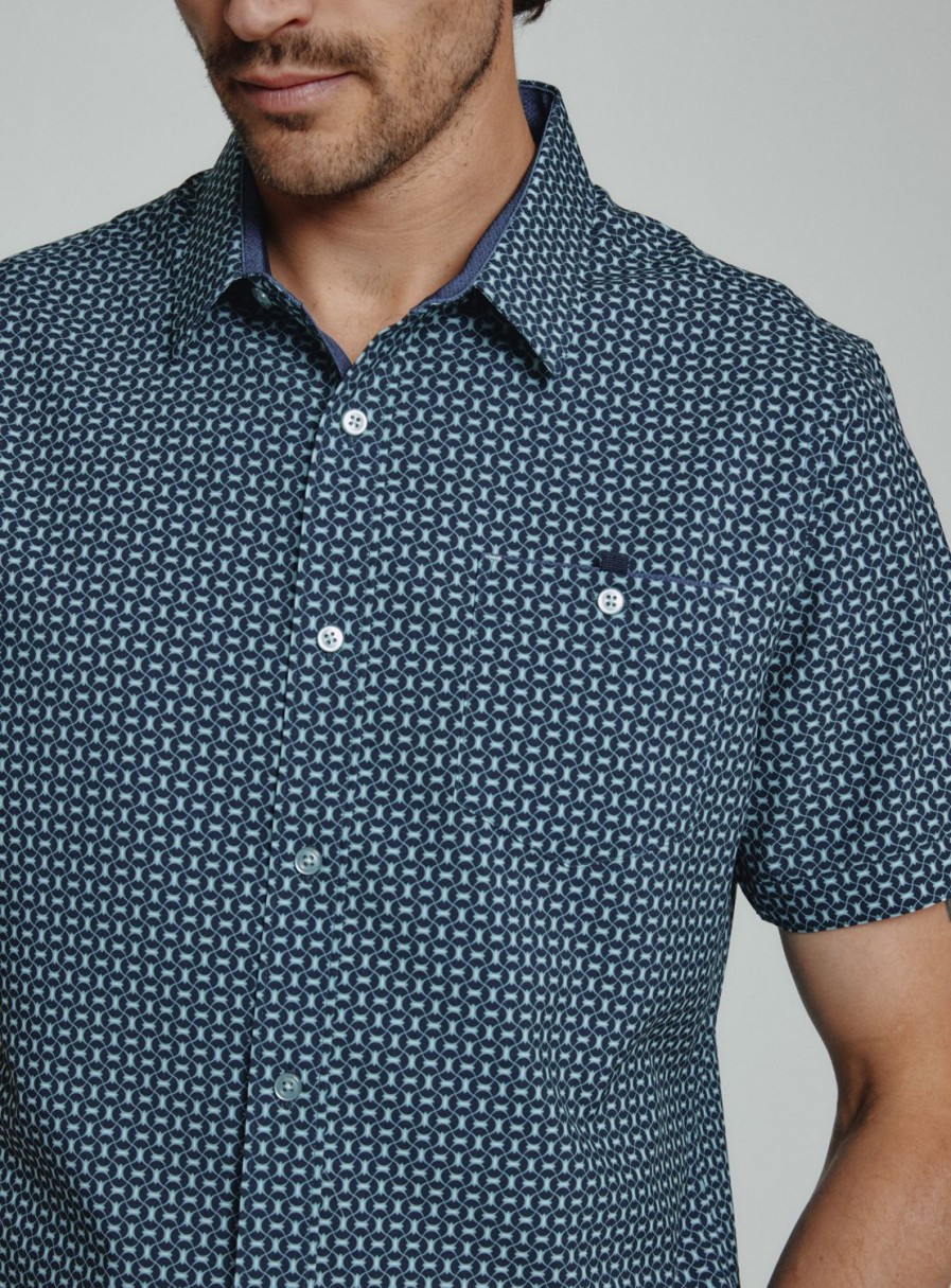 Men 7 Diamonds Short Sleeve | Halden Short Sleeve Shirt