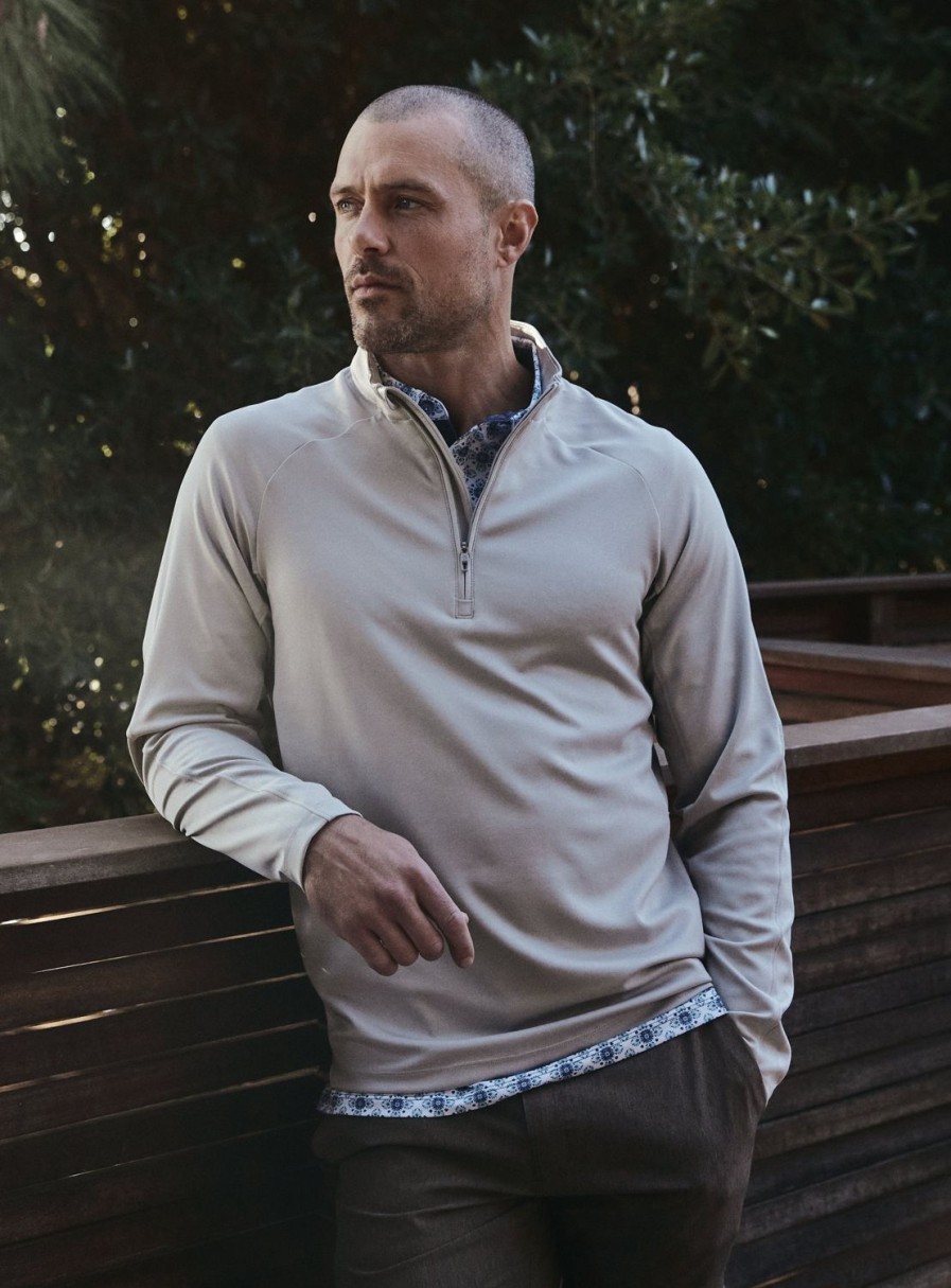 Men 7 Diamonds Pullovers | A Game Quarter Zip Pullover