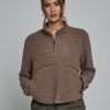 Women 7 Diamonds Pullovers | Cozy Quarter-Zip