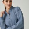 Women 7 Diamonds Pullovers | Restoration Button Pullover