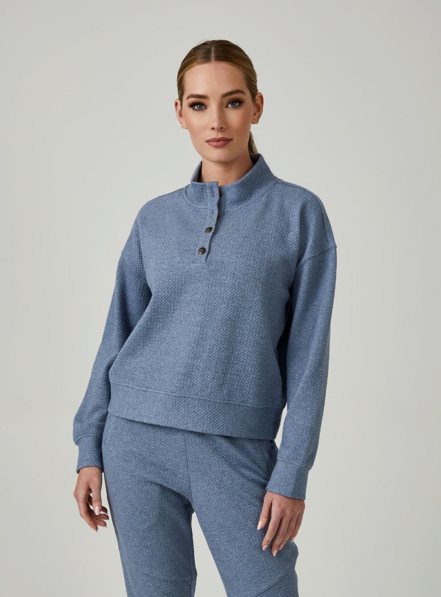 Women 7 Diamonds Pullovers | Restoration Button Pullover