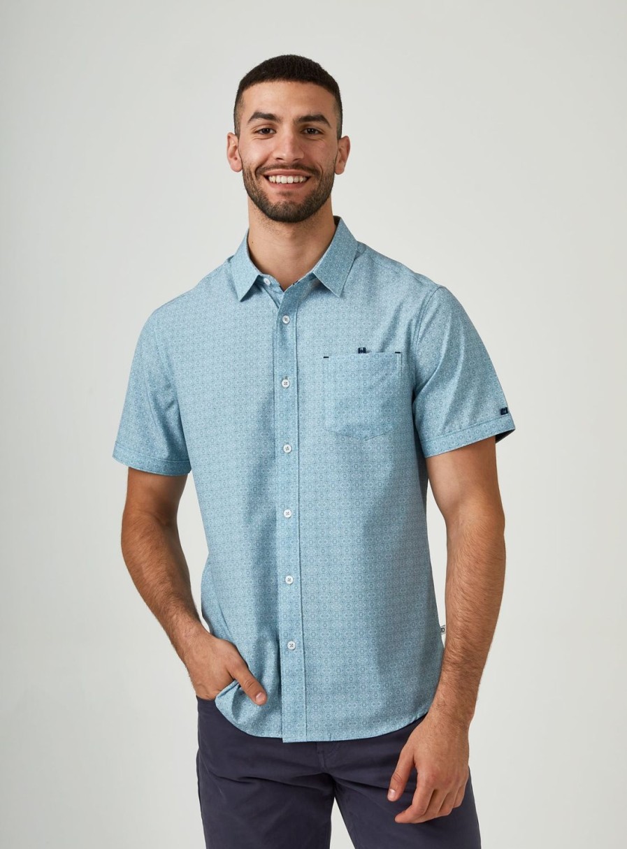 Men 7 Diamonds Short Sleeve | Casablanca Short Sleeve Shirt