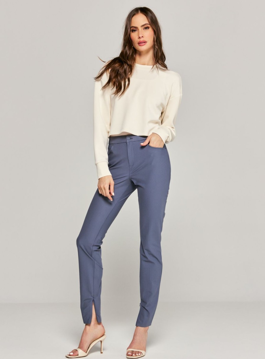 Women 7 Diamonds Pants | Infinity Ankle Zip Pant