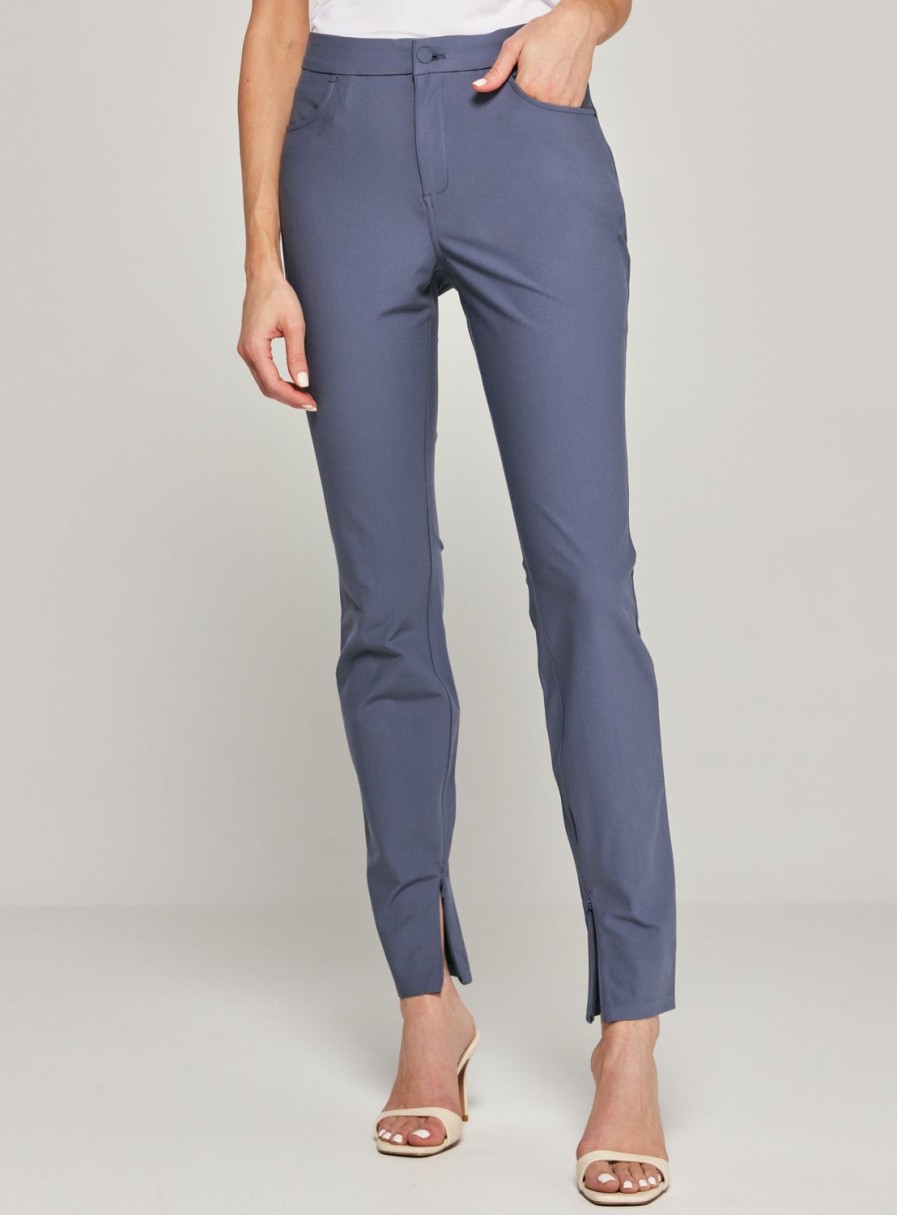 Women 7 Diamonds Pants | Infinity Ankle Zip Pant