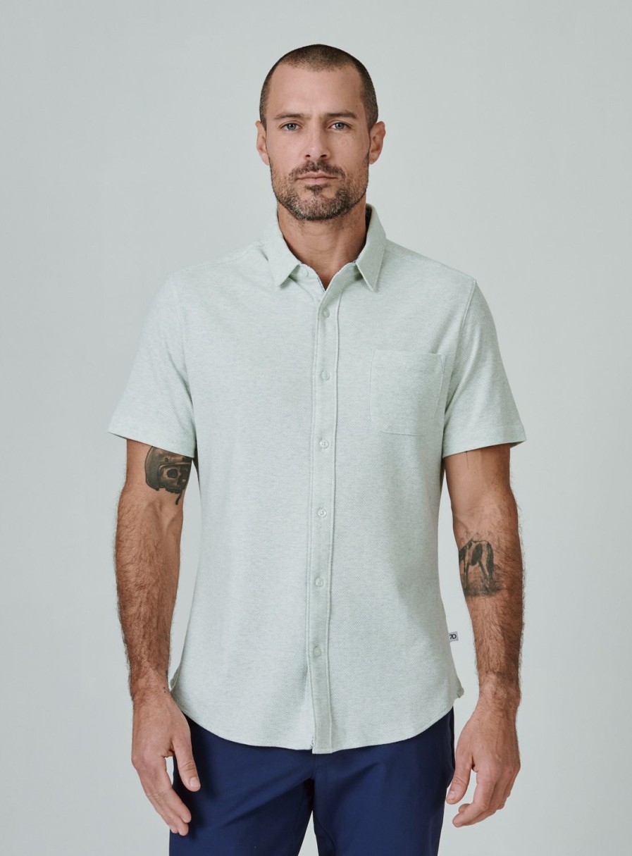 Men 7 Diamonds Short Sleeve | Cabbo Short Sleeve Shirt