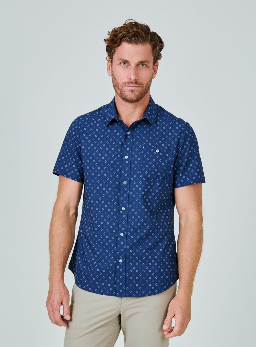 Men 7 Diamonds Short Sleeve | Faroe Short Sleeve Shirt