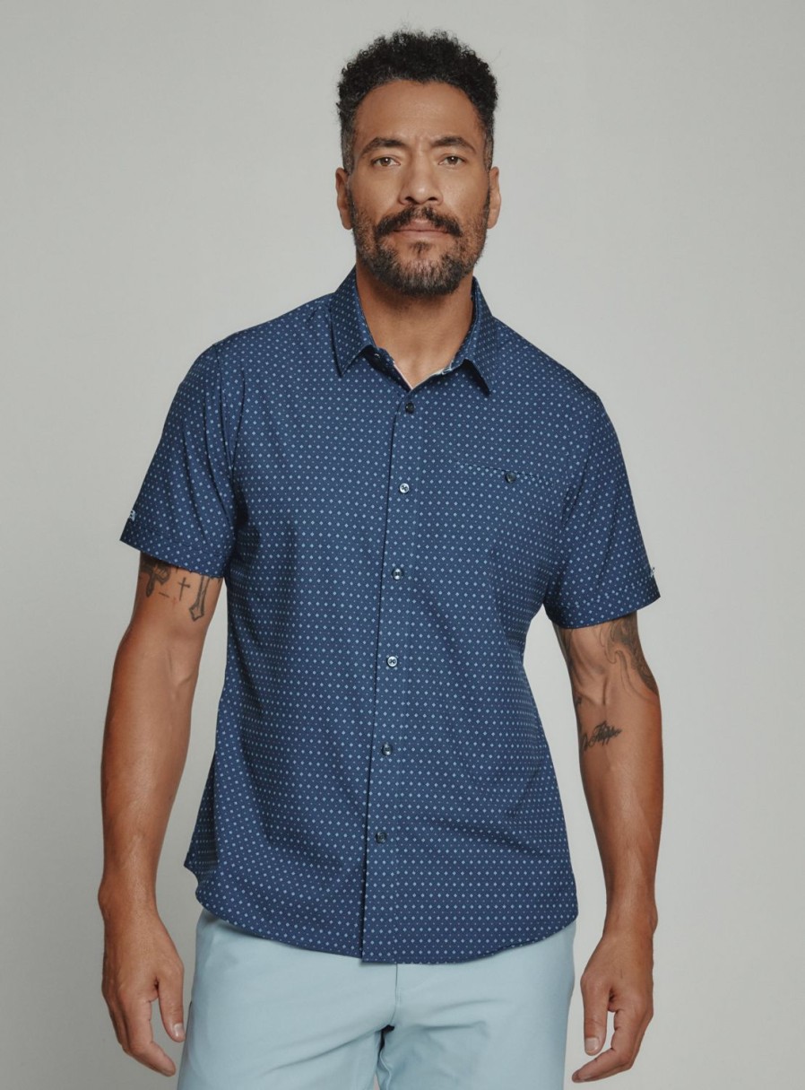 Men 7 Diamonds Short Sleeve | Medina Short Sleeve Shirt