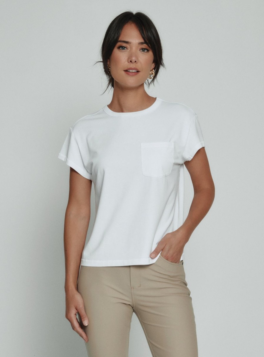 Women 7 Diamonds Short Sleeve | Relaxed Pocket Tee