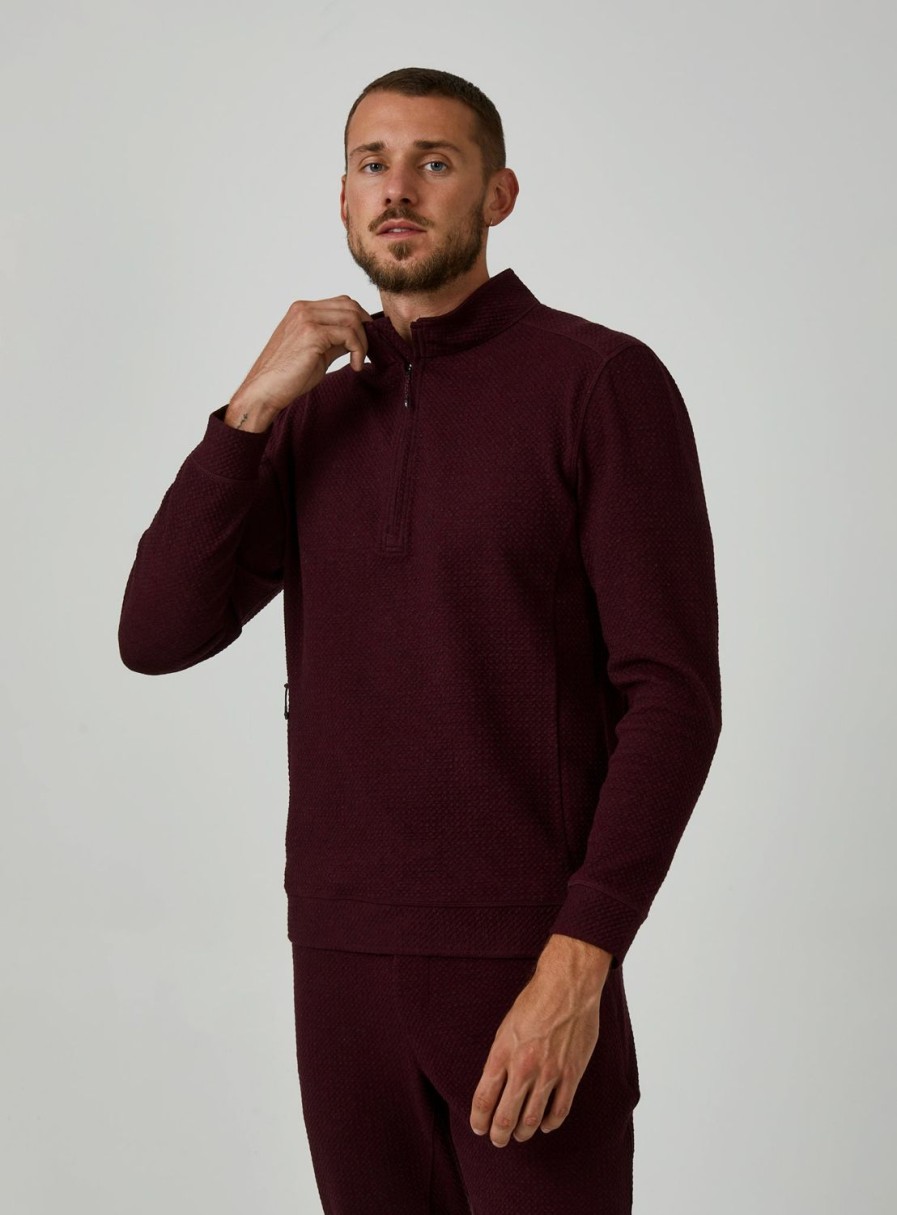 Men 7 Diamonds Pullovers | Restoration Quarter Zip Pullover