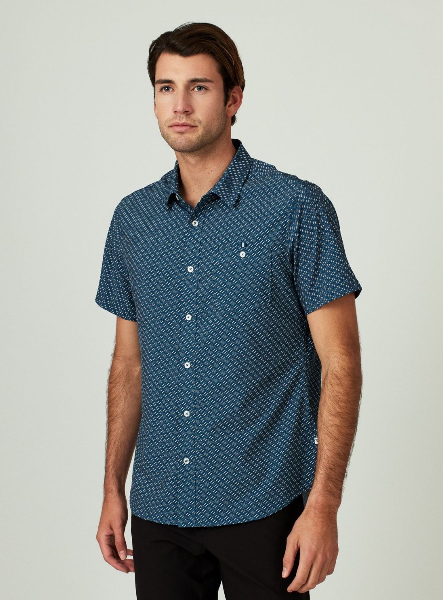 Men 7 Diamonds Short Sleeve | Vienti Short Sleeve Shirt