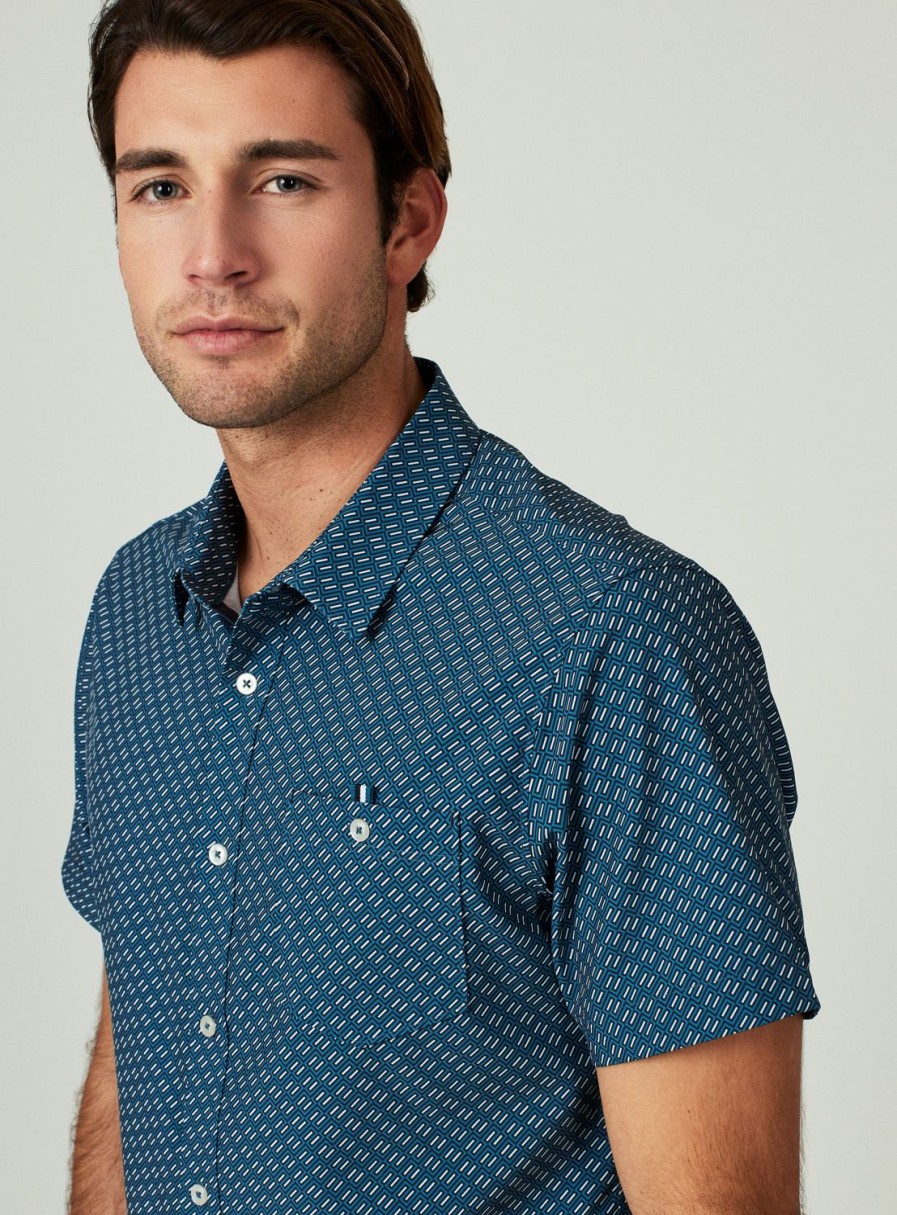 Men 7 Diamonds Short Sleeve | Vienti Short Sleeve Shirt