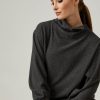 Women 7 Diamonds Long Sleeve | Generation Soft Mockneck Pullover