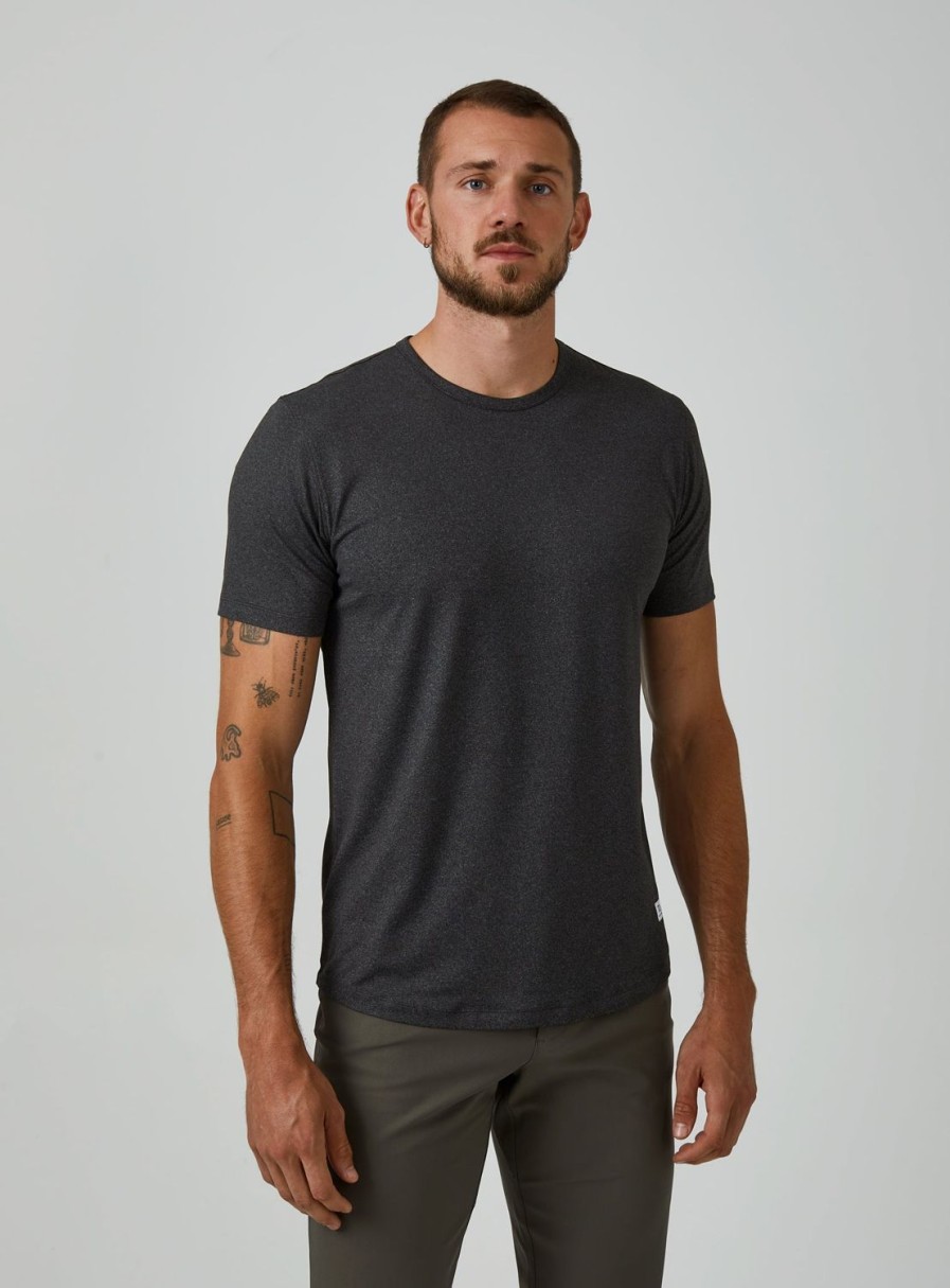 Men 7 Diamonds Tees & Henleys | Core Curved Hem Tee