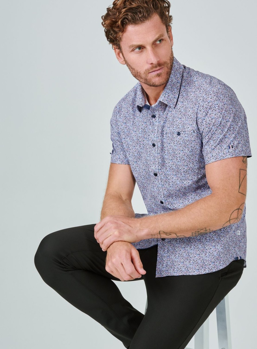 Men 7 Diamonds Short Sleeve | Kew Short Sleeve Shirt